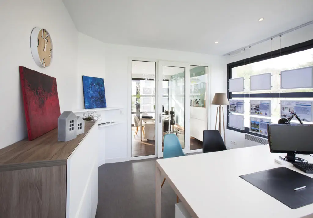 rénovation Agence immobilière Chailloux Fouesnant