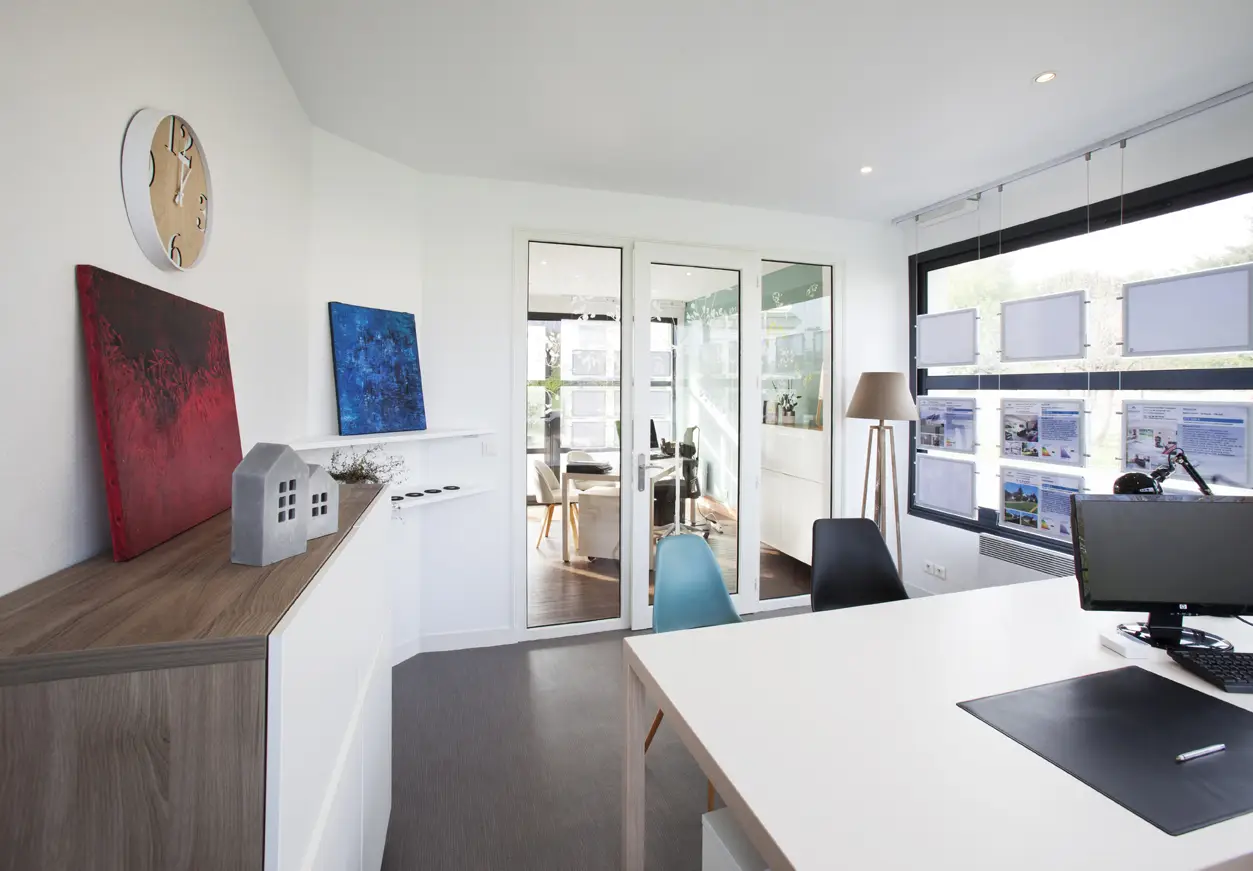 rénovation Agence immobilière Chailloux Fouesnant