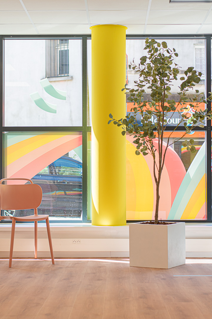 Rénovation de l'agence QUB par l'Agence Bérénice Alandi, Architecte d'intérieur en Finistère Sud 29